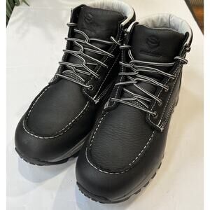 Men’s Sureway Lightweight Black Mock‎ Wedge Black 10 F2413-18 Worn Once